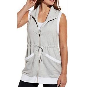 CALIA Bahai effortless vest zip up